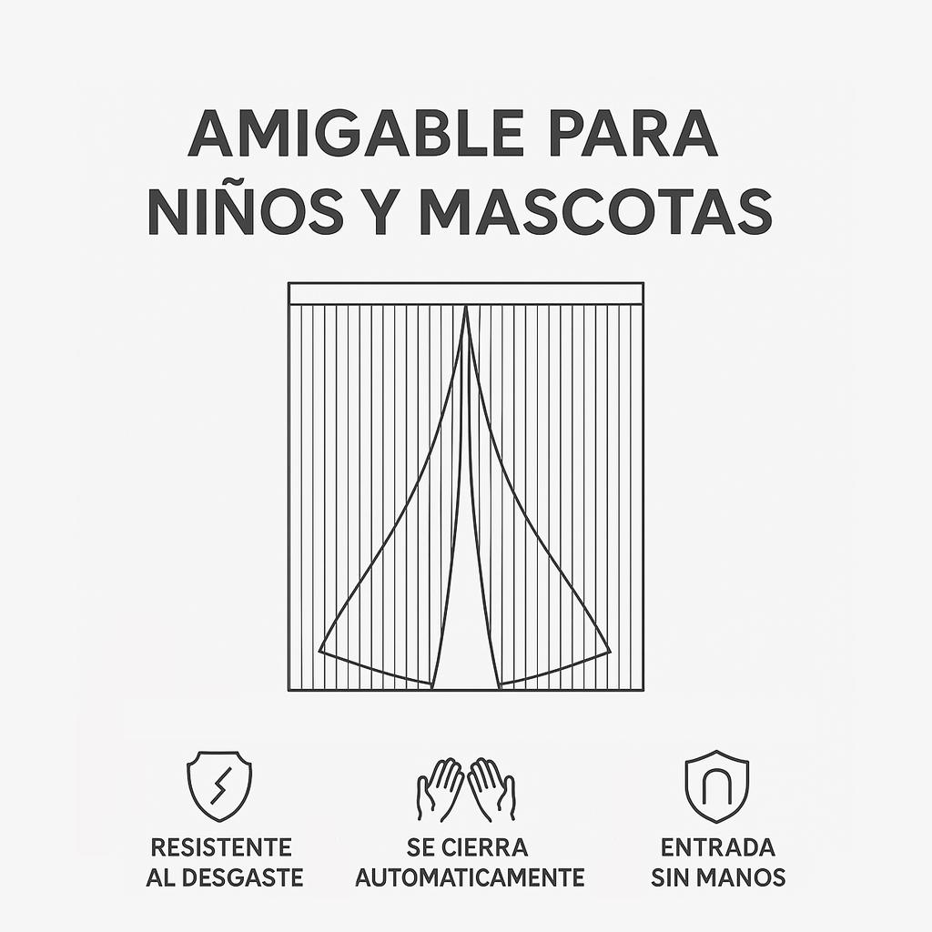 Cortina Magnética Mosquitera